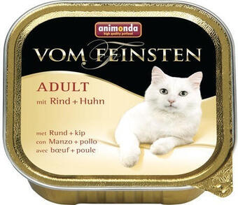 Hornbach Katzenfutter nass animonda vom feinsten adult mit rind + huhn 100 g Angebot