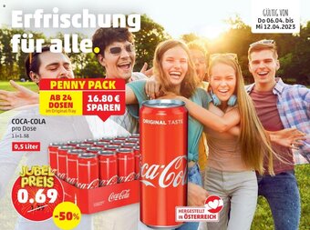 PENNY Coca-Cola 0,5 Liter Angebot