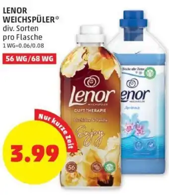 PENNY Lenor Weichspüler 56 WG/ 68 WG Angebot
