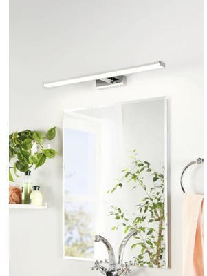 Hornbach Led badezimmer wandleuchte pandella 1 ip44 chrom/weiß 11w kaltweiß Angebot