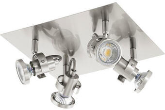 Hornbach Led spot tukon 3 4x3,3 watt nickel-matt Angebot
