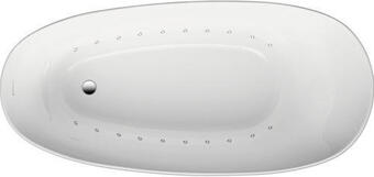 Hornbach Freistehender whirlpool ottofond sempre 180x85 cm system komfort - lightsystem schwarz/weiß Angebot