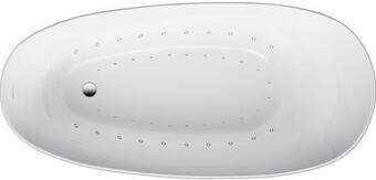 Hornbach Freistehender whirlpool ottofond 180x85 cm system komfort - lightsystem und silentsystem schwarz/weiß Angebot