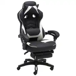 XXXLutz Gamingstuhl in lederlook schwarz, weiß Angebot