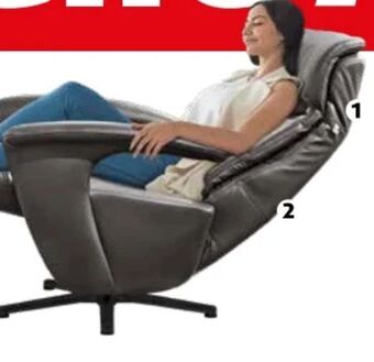 Polstermöbel Fischer Relaxsessel leder Angebot