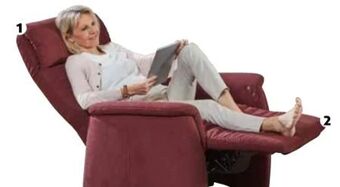 Polstermöbel Fischer Relaxsessel stoff Angebot