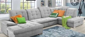 Polstermöbel Fischer Wohnlandschaft stoff Angebot