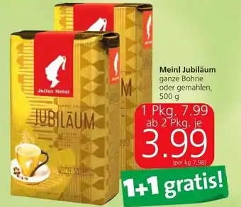 Spar Meinl Jubilaum 500 g Angebot