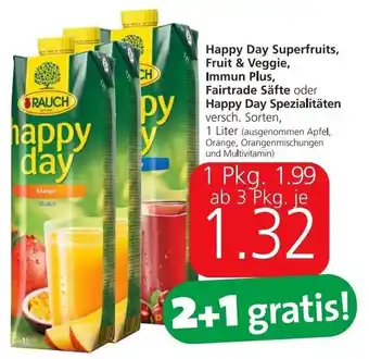Spar Happy Day Superfruits, Fruit & Veggie, Immun Plus 1 Liter Angebot