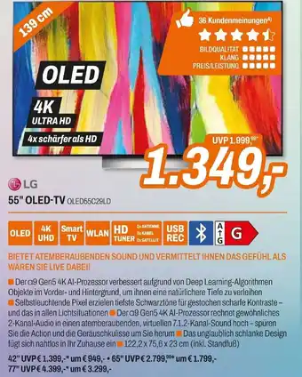 Expert LG 55" OLED-TV Angebot