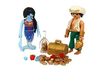 Playmobil 1005 figur mit flaschengeist Angebot