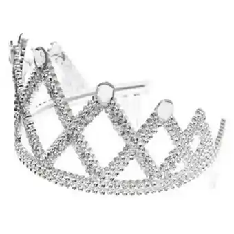 Claire's Claire's club silver glitter princess tiara Angebot