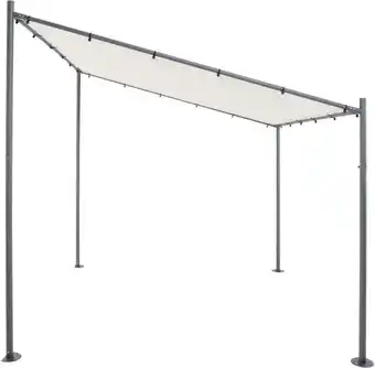 Möbelix Pavillon gazebo wall milano 300x285 cm wetterbeständig Angebot