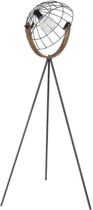 Möbelix Stehlampe holz schwarz mit schalter, dreibeinig Angebot