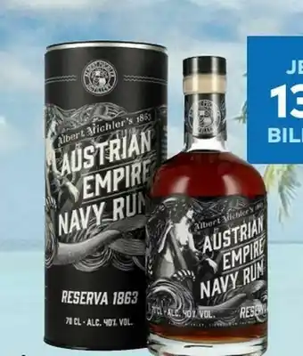 T&G Austrian Empire 1863 Navy Rum Angebot
