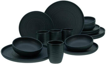 Möbelix Kombiservice lava stone 4 personen geschirr set Angebot