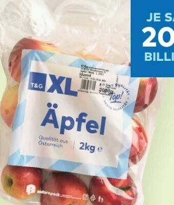 T&G Äpfel Angebot