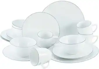 Möbelix Kombiservice porzellan 4 personen geschirr set Angebot