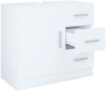 Möbelix Waschbeckenunterschrank zalo xl b: 63cm weiß Angebot