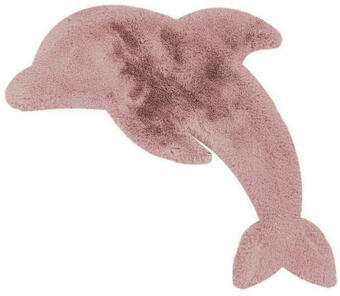 Möbelix Kinderteppich delfin rosa lovely kids 64x90 cm Angebot