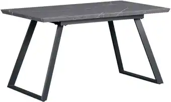 Möbelix Esstisch ausziehbar zoro 140-180x90 cm schwarz Angebot