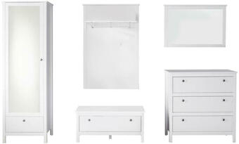 Möbelix Garderobe ole weiß b: 274 cm Angebot