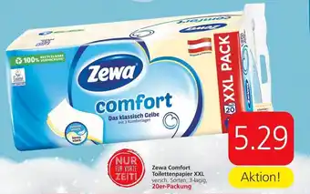 Spar Zewa Comfort Toilettenpapier XXL 20er- Packung Angebot