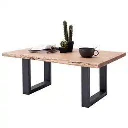 Möbelix Couchtisch holz massiv cartagena akazie/anthrazit Angebot