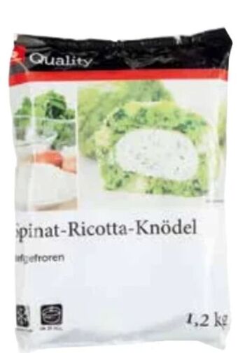 Transgourmet Spinat ricotta knödel Angebot