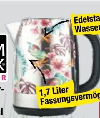 Maximarkt Wasserkocher tropical Angebot
