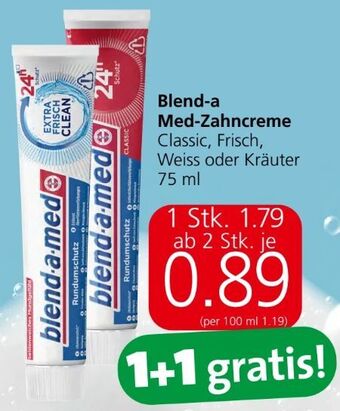 Spar Zahncreme classic Angebot