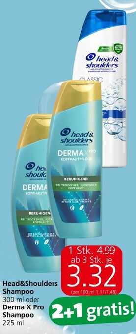 Spar Shampoo Angebot