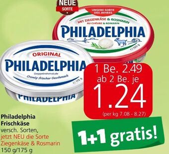 Spar Philadelphia frischkäse Angebot