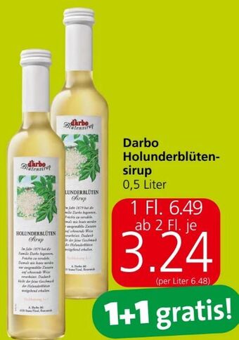 Spar Holunderblüten sirup Angebot