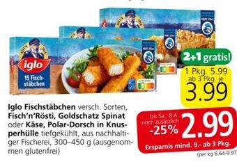 Spar Fischstäbchen Angebot