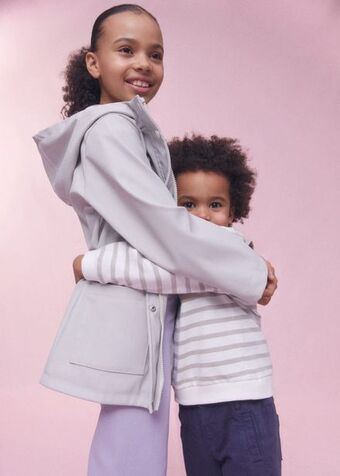 Mango Baumwollparka mit kapuze Angebot