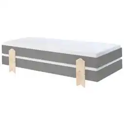 Möbelix Stapelbett + lattenrost 90x200 cm modulo kiefer massiv/grau Angebot