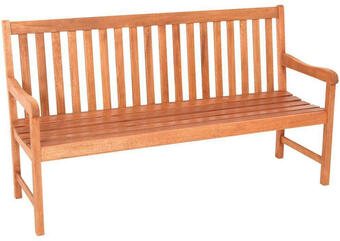 Möbelix Gartenbank echtholz 3-sitzer santos mit rückenlehne Angebot