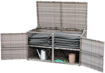 Möbelix Kissenbox 120x60x65 cm metall/kunststoff/grau Angebot