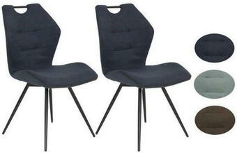 Möbelix Esszimmerstuhl ariela i s blau 360° drehbar 2er-set Angebot