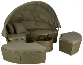 Möbelix Gartenmuschel mit dach und kissen costa rica, b: 185 cm Angebot