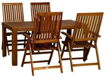 Möbelix Gartengarnitur paleros 5-teilig holz akazie Angebot