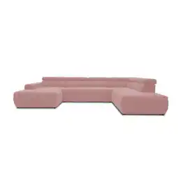 Möbelix Wohnlandschaft brandon mit kopfteilverstellung pink Angebot