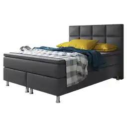 Möbelix Boxspringbett mit topper / matratze 140x200 cm miami-f Angebot