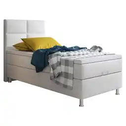 Möbelix Boxspringbett mit topper 90x200 cm miami-bk Angebot