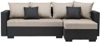 Möbelix Ecksofa mit schlaffunktion + bettkasten karol mit kissen Angebot