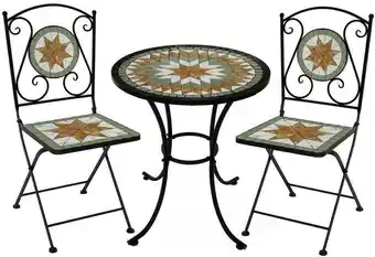 Möbelix Balkonmöbel set ravenna aus metall, mosaik-platte Angebot