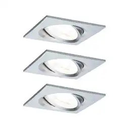 Möbelix Deckenleuchte 3er-set b: 8,4 cm, dimmbar, rechteckig Angebot