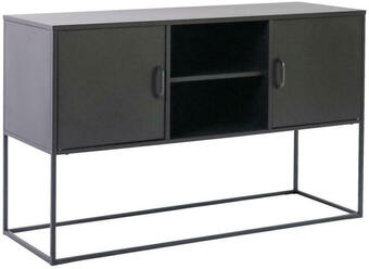 Möbelix Sideboard 2 fächer 120 cm rich schwarz Angebot
