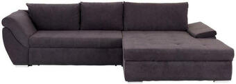 Möbelix Ecksofa mit schlaffunktion + bettkasten malibu aubergine Angebot